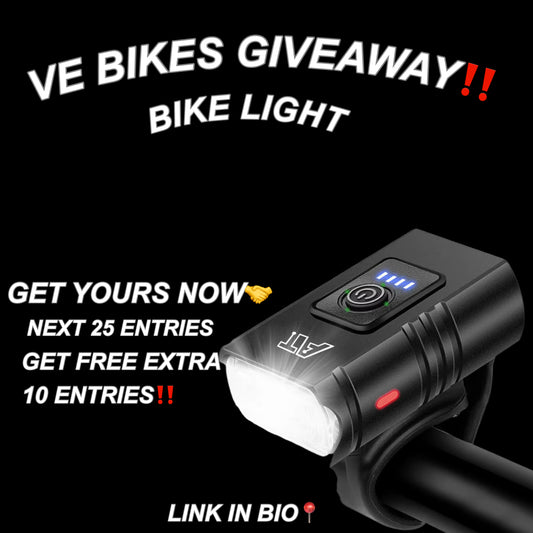 ‼️BIKE LIGHT GIVEAWAY‼️