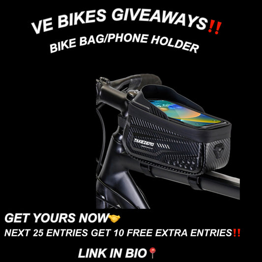 *FREE ENTRIES‼️* WATERPROOF PHONE HOLDER/ BIKE BAG GIVEAWAY‼️