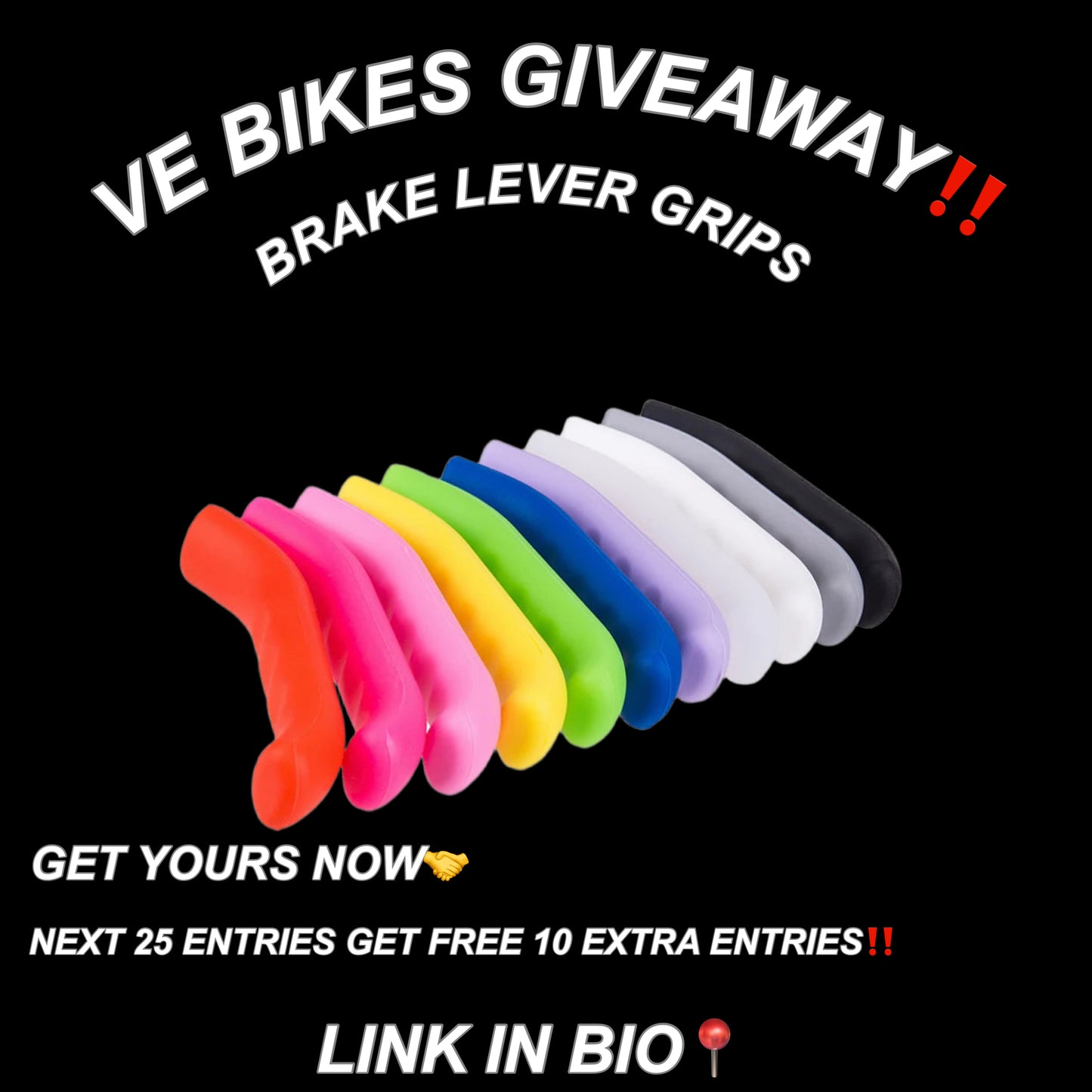 ‼️BRAKE LEVER GRIPS GIVEAWAY!‼️