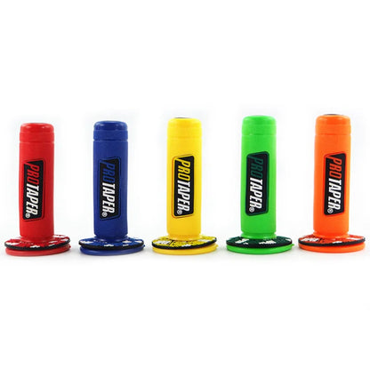 7/8" 22mm Pro Taper Grips W/ Ring (High Quality) BRIGHT COLORS