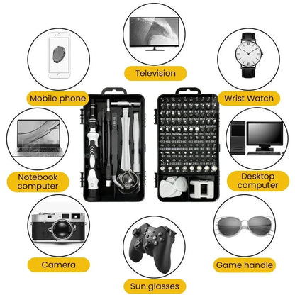 Electronic Screwdriver Set (115 in 1)