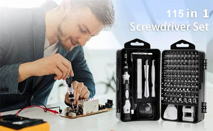 Electronic Screwdriver Set (115 in 1)