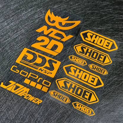 MultiColor Bike Decal Stickers