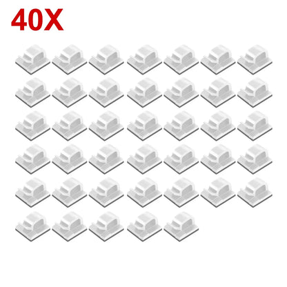 10-50Pcs Self Adhesive Cable Clips