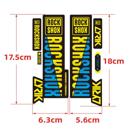 ROCKSHOX Suspension Fork Stickers