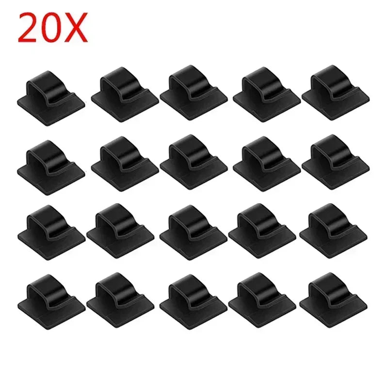 10-50Pcs Self Adhesive Cable Clips