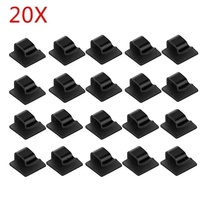 10-50Pcs Self Adhesive Cable Clips