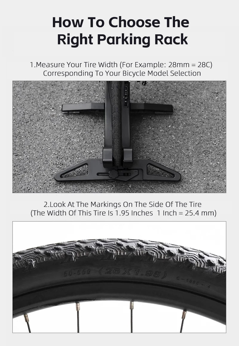 Adjustable Bike Parking Stand/Rack for All Bikes