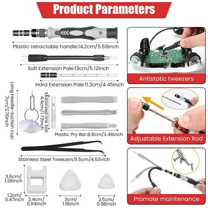 Electronic Screwdriver Set (115 in 1)