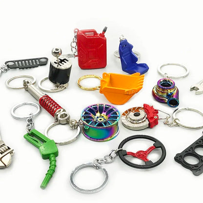 Car Designs Keychains (put on back of seat)