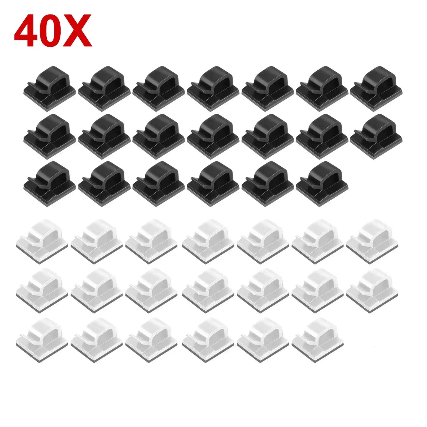 10-50Pcs Self Adhesive Cable Clips