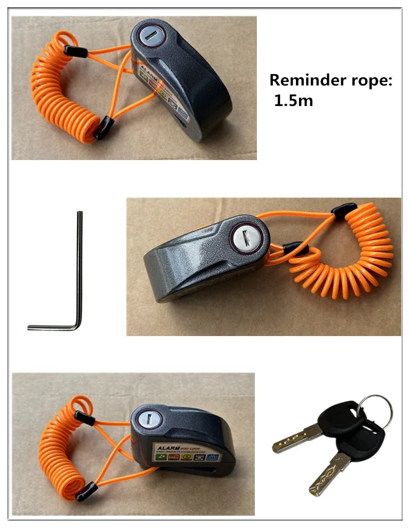 Loud Bike Alarm Lock