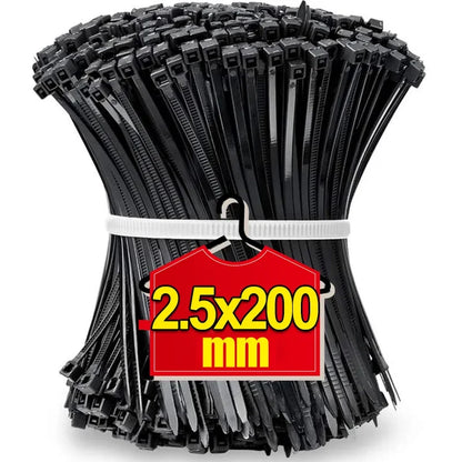 100-200 PCS Cable/Zip-Ties