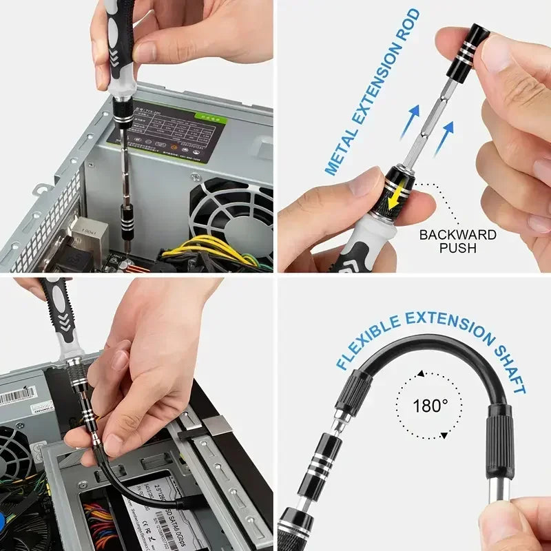 Electronic Screwdriver Set (115 in 1)