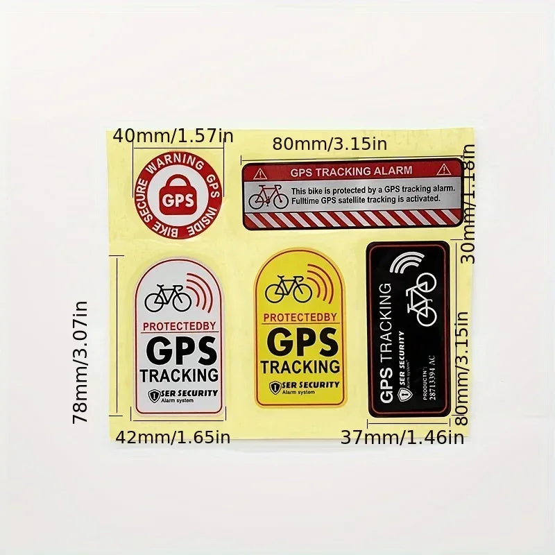 GPS Anti Theft Sticker