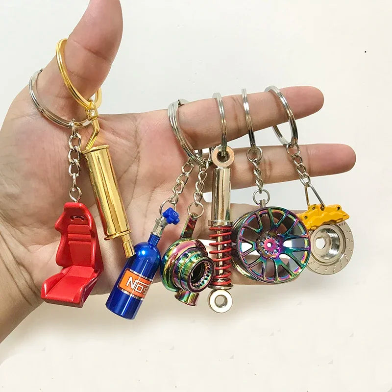 Car Designs Keychains (put on back of seat)