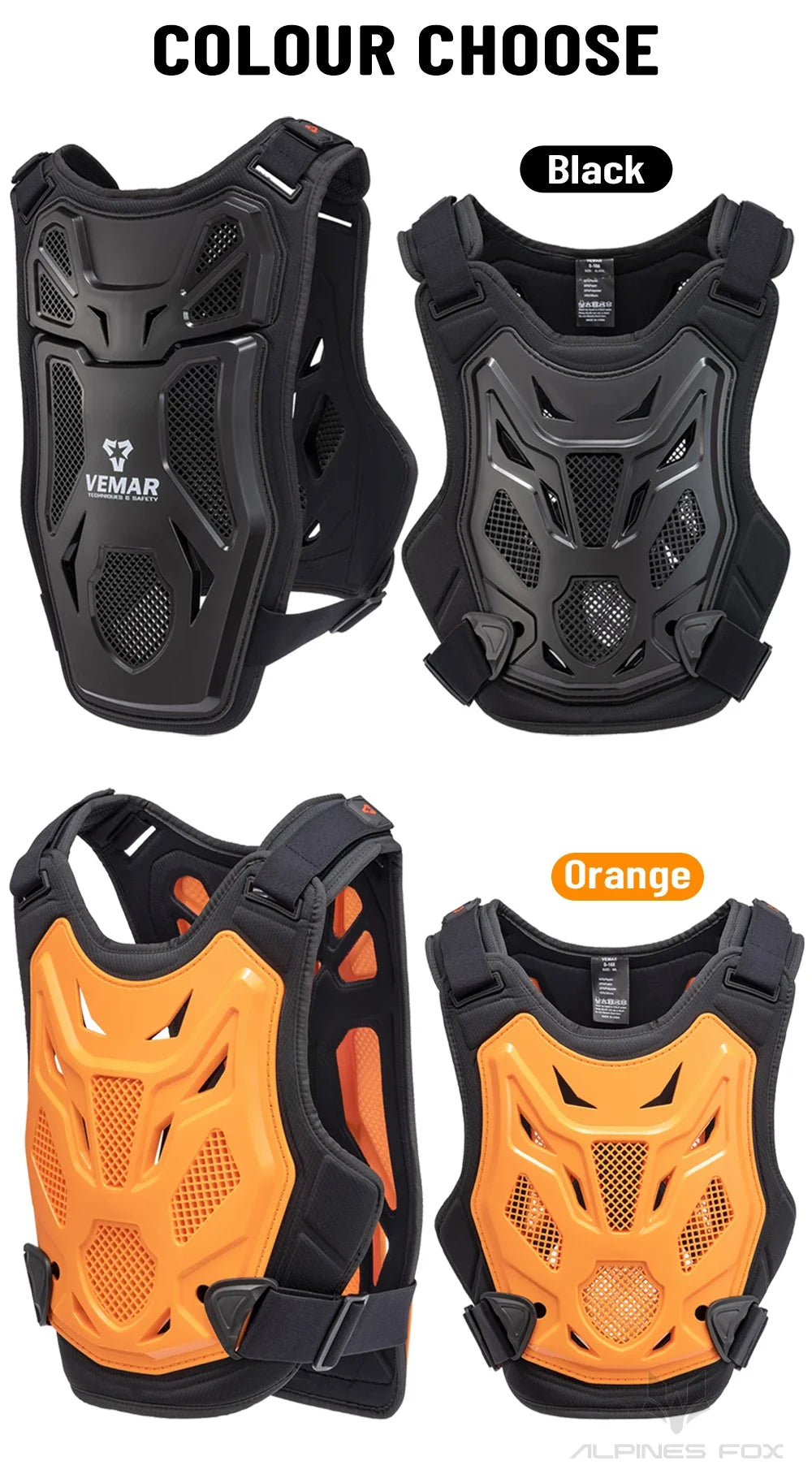 Upgraded Motocross/Ebike Body Vest