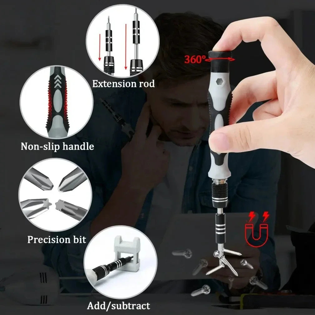 Electronic Screwdriver Set (115 in 1)