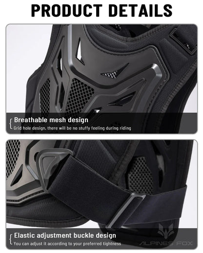 Upgraded Motocross/Ebike Body Vest