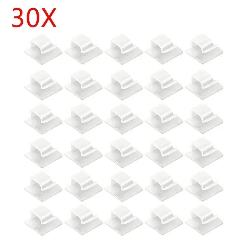 10-50Pcs Self Adhesive Cable Clips