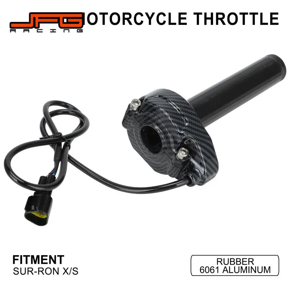 Carbon Fiber Surron Throttle