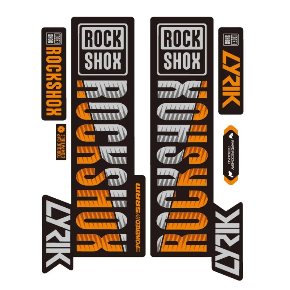 ROCKSHOX Suspension Fork Stickers