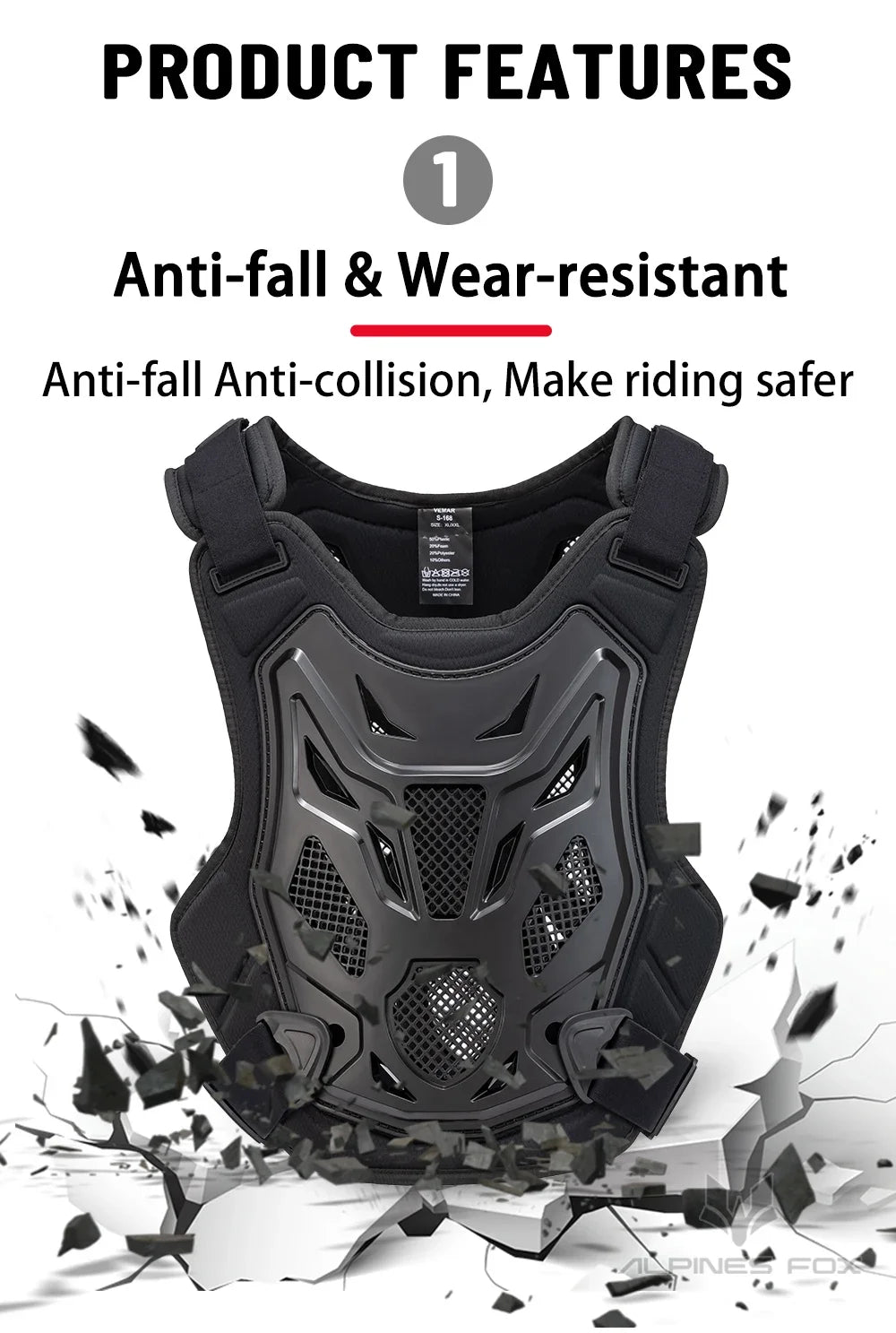 Upgraded Motocross/Ebike Body Vest