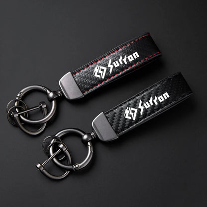 Surron Leather Keyring