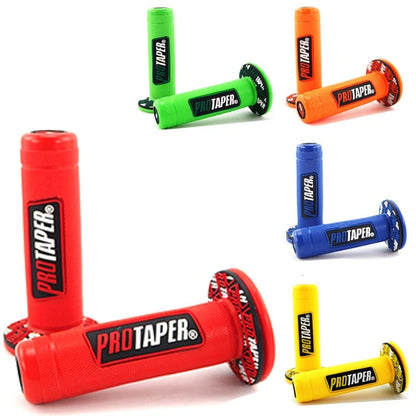 7/8" 22mm Pro Taper Grips W/ Ring (High Quality) BRIGHT COLORS