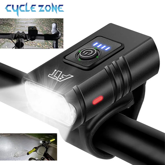 LED Bicycle Front Light Type-C Rechargeable (HIGH QUALITY)