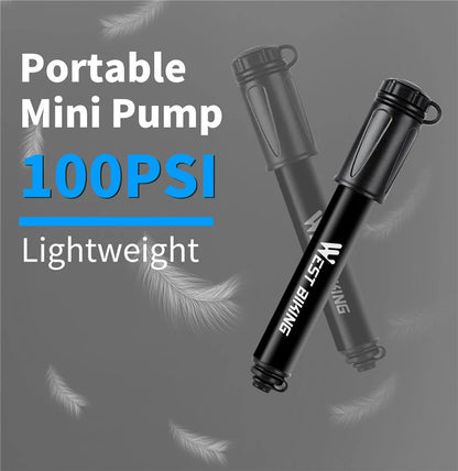 High Pressure Portable Mini Pump for Shrader/Presta Valve