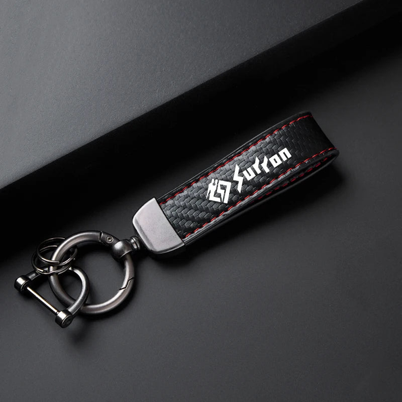 Surron Leather Keyring