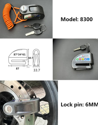 Loud Bike Alarm Lock